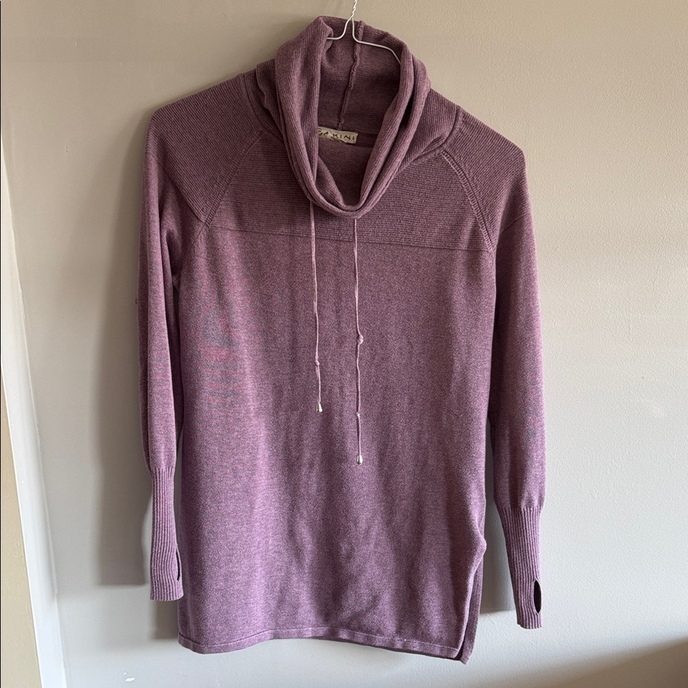 Dakini Lavender Cowl Neck Pullover Sweatshirt – Size M